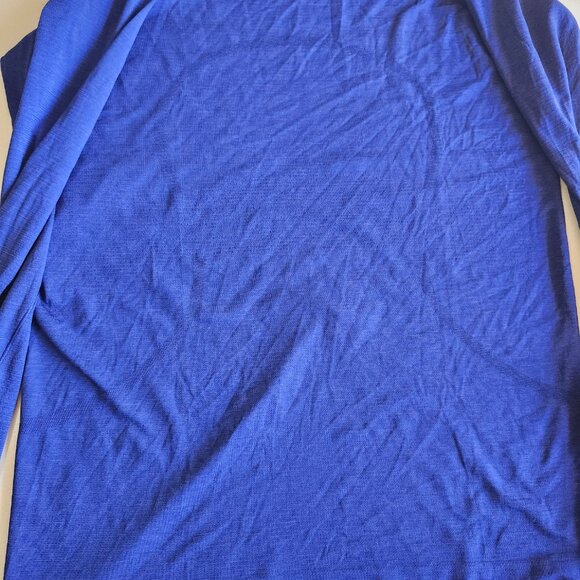Limited Edition Lululemon Swiftly Tech Long Sleeve 2.0 Shirt — Size 10 Blue - Picture 6 of 9